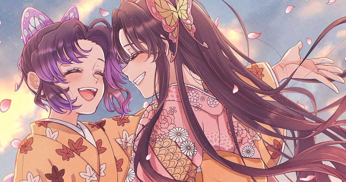  「女子二人组」插画特辑 
