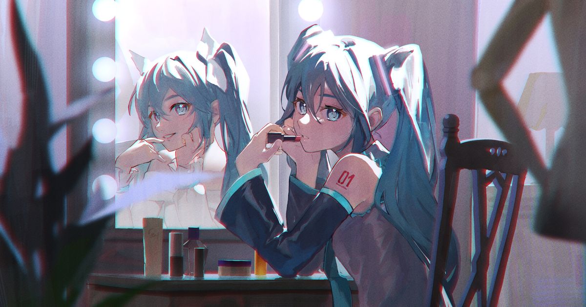  透过镜子插画特辑 