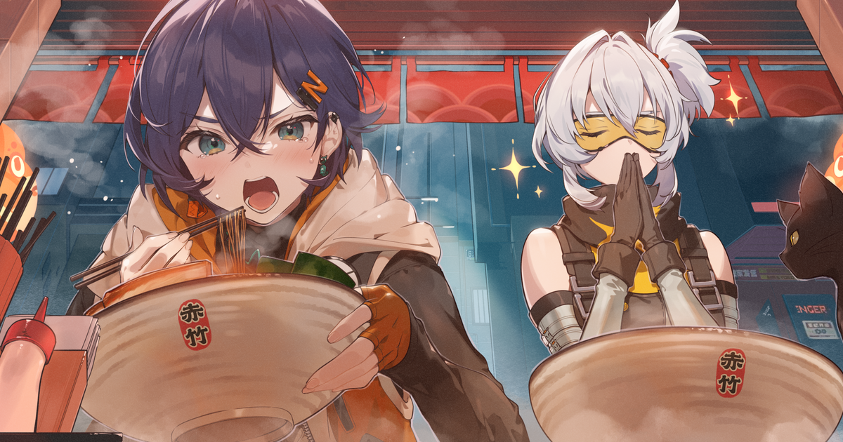  拉面插画特辑 