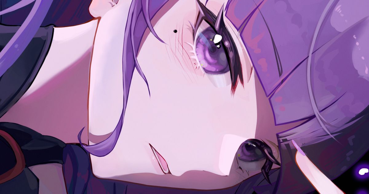 Drawings of Girls With Under-Eye Beauty Marks - Like an Unshed Tear