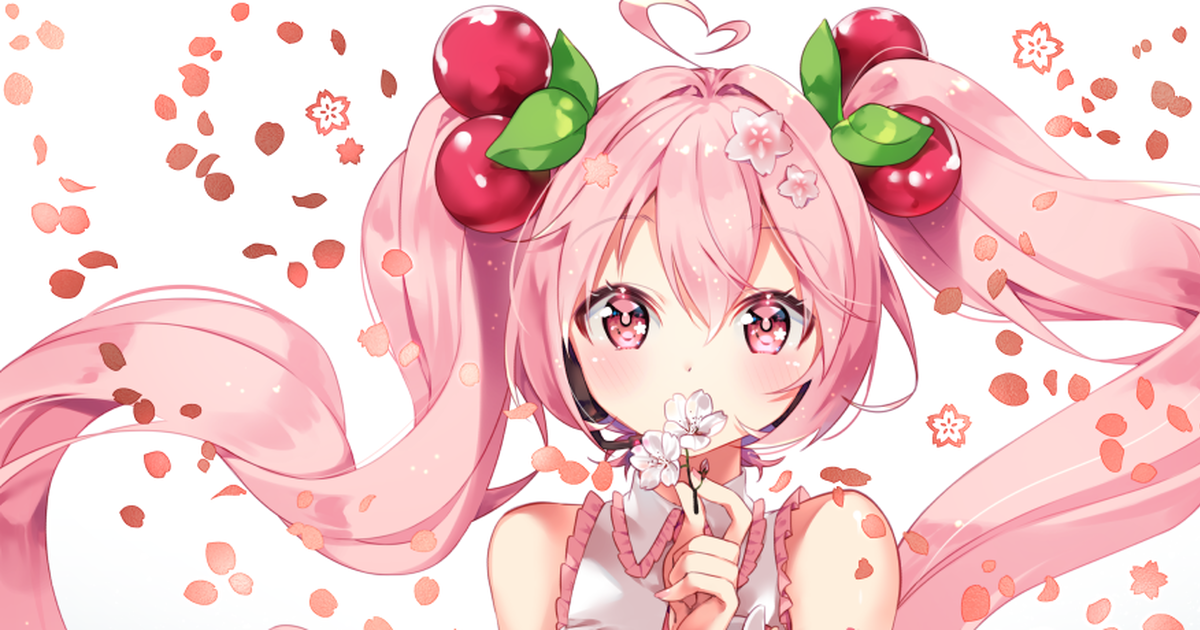  樱花未来插画特辑 