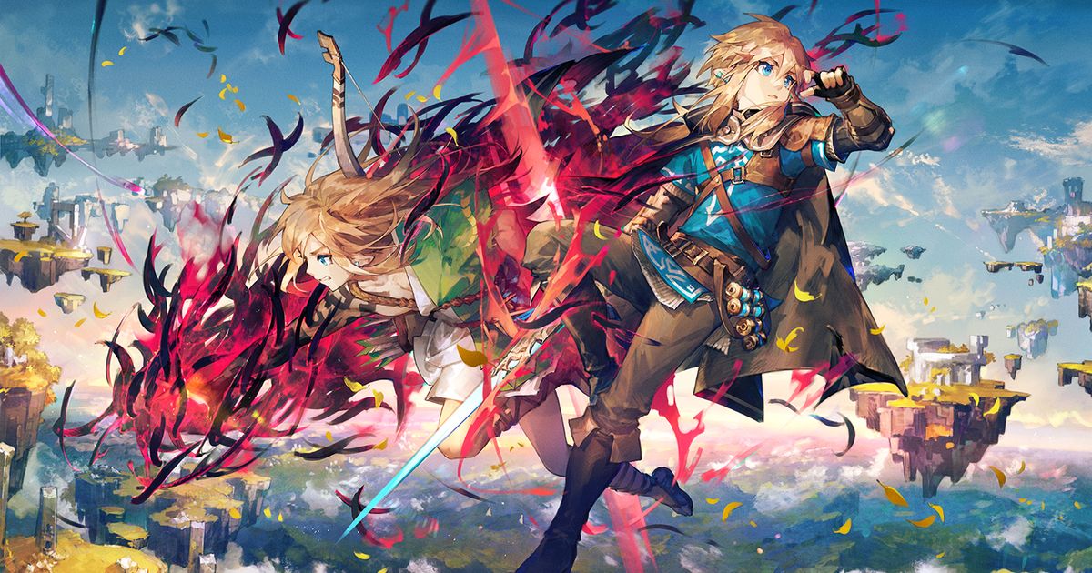  《塞尔达传说 王国之泪》同人作品特辑 