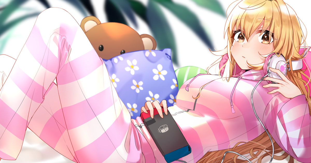  玩家女孩插画特辑 