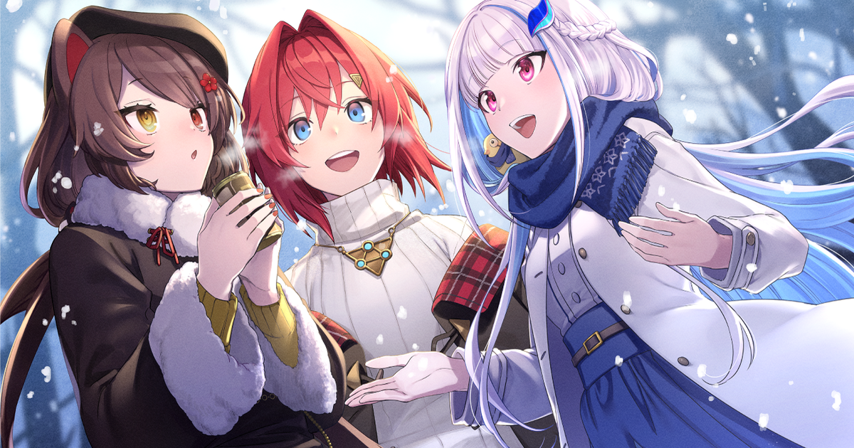  雪插画特辑 