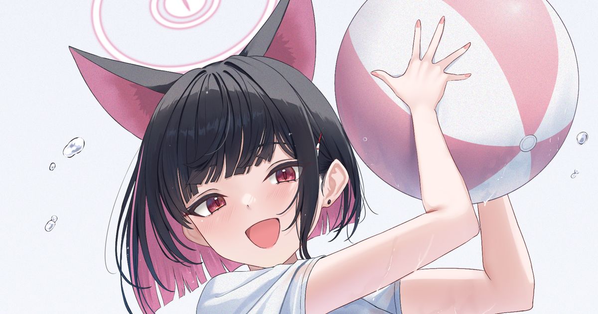  沙滩排球插画特辑 