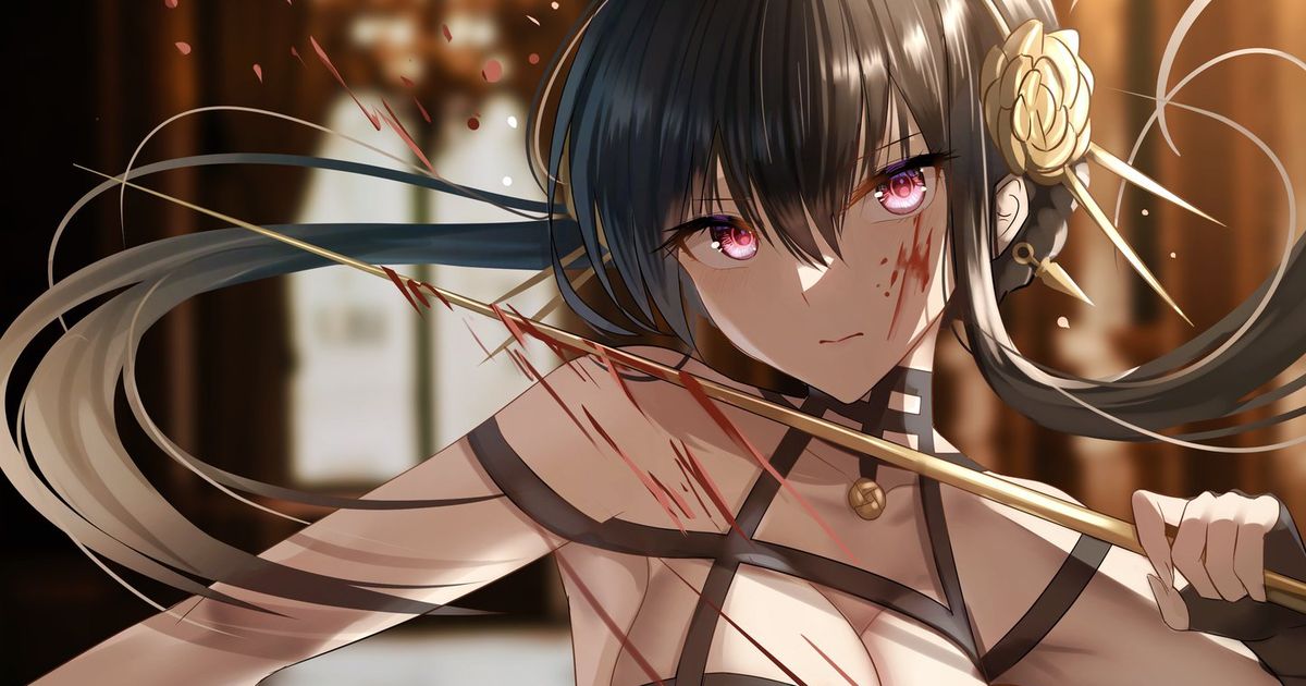  回溅血迹插画特辑 