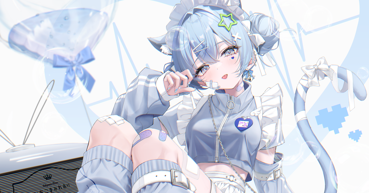  运动女仆装插画特辑 