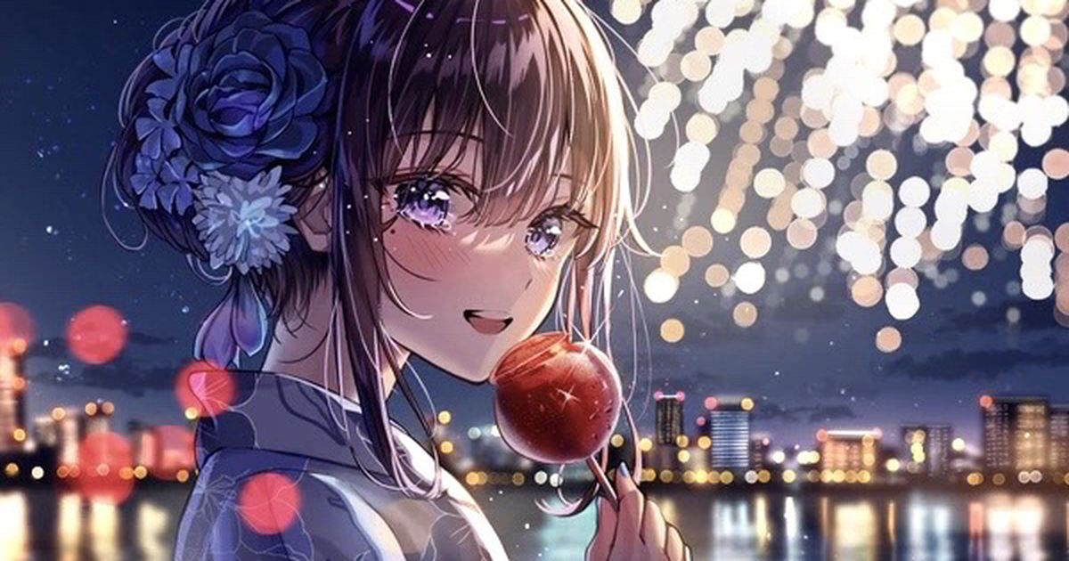  苹果糖插画特辑 