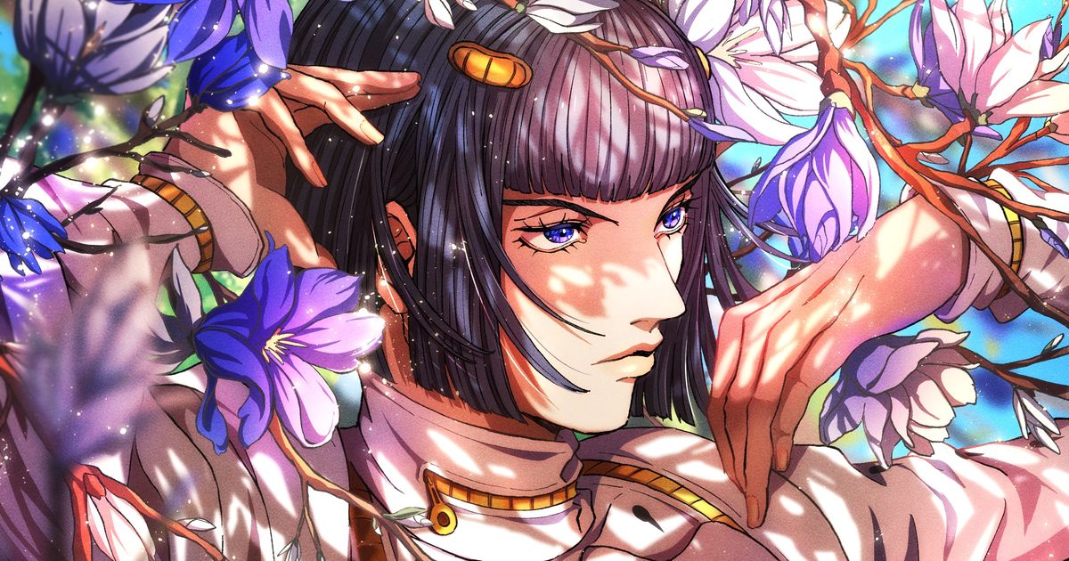  波波头男子插画特辑 