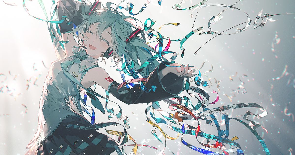  初音未来插画特辑 