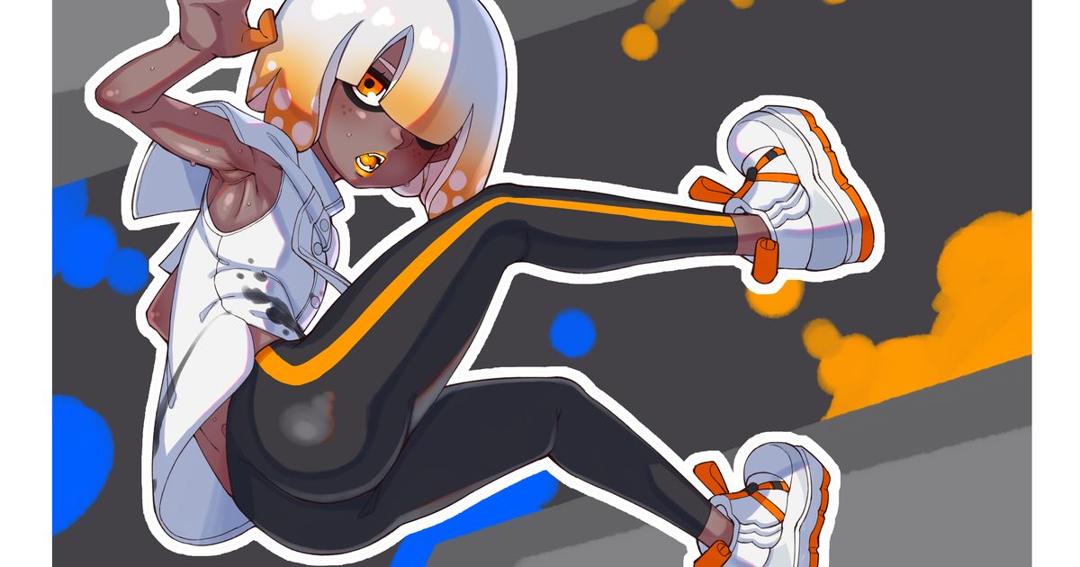  紧身裤女子插画特辑 