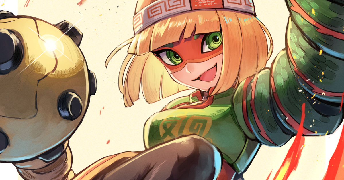 面面参战明星大乱斗引发热议！《神臂斗士（ARMS）》的同人特辑