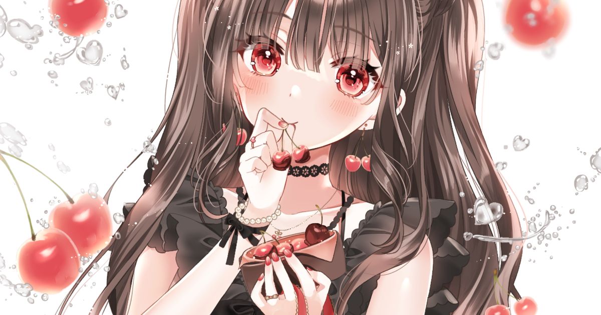  樱桃插画特辑 