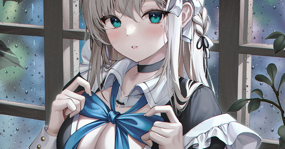  缎带领结插画特辑 