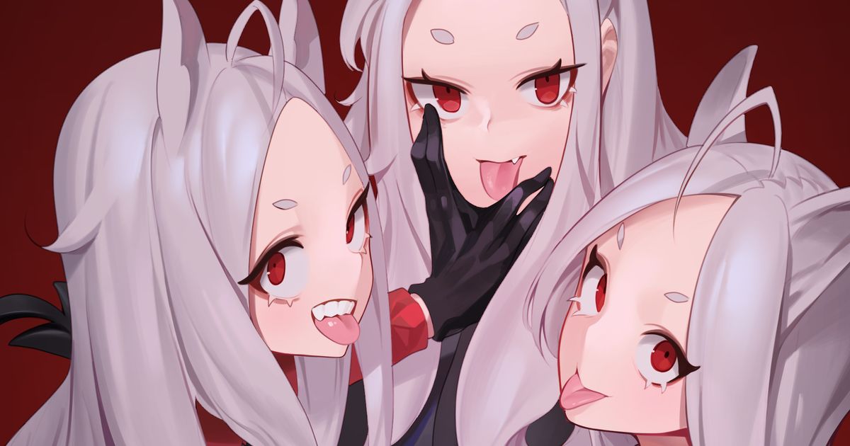 调皮可爱一下下。吐舌头插画特辑