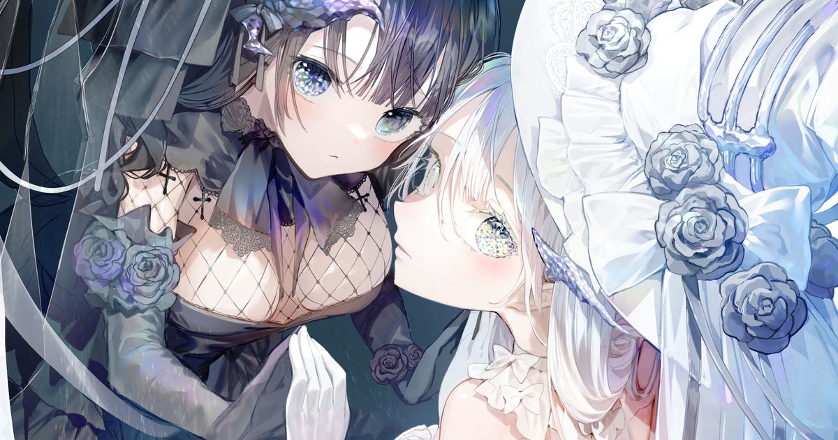  白与黑插画特辑 