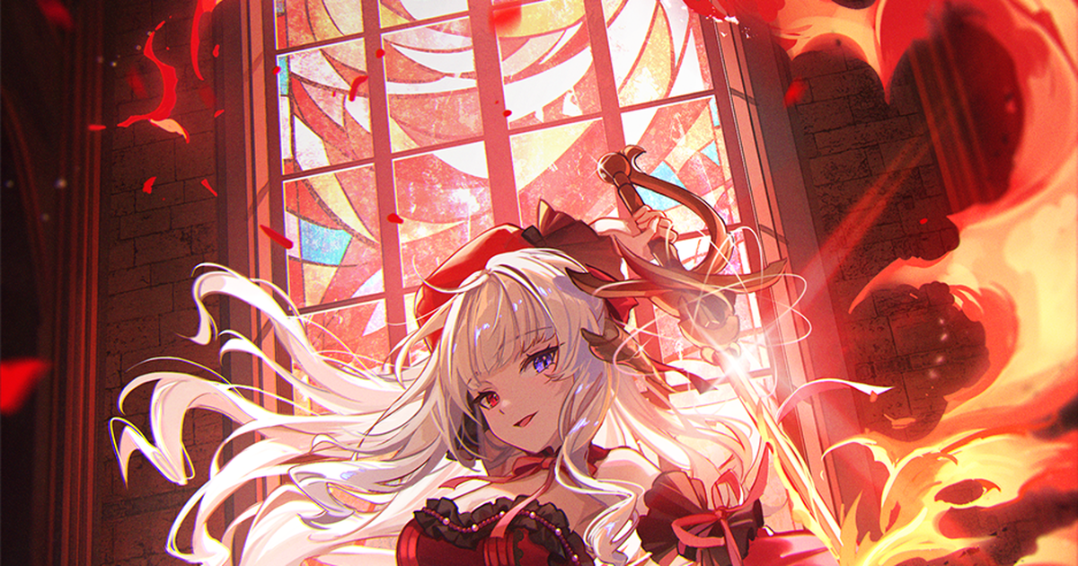  彩绘玻璃插画特辑 