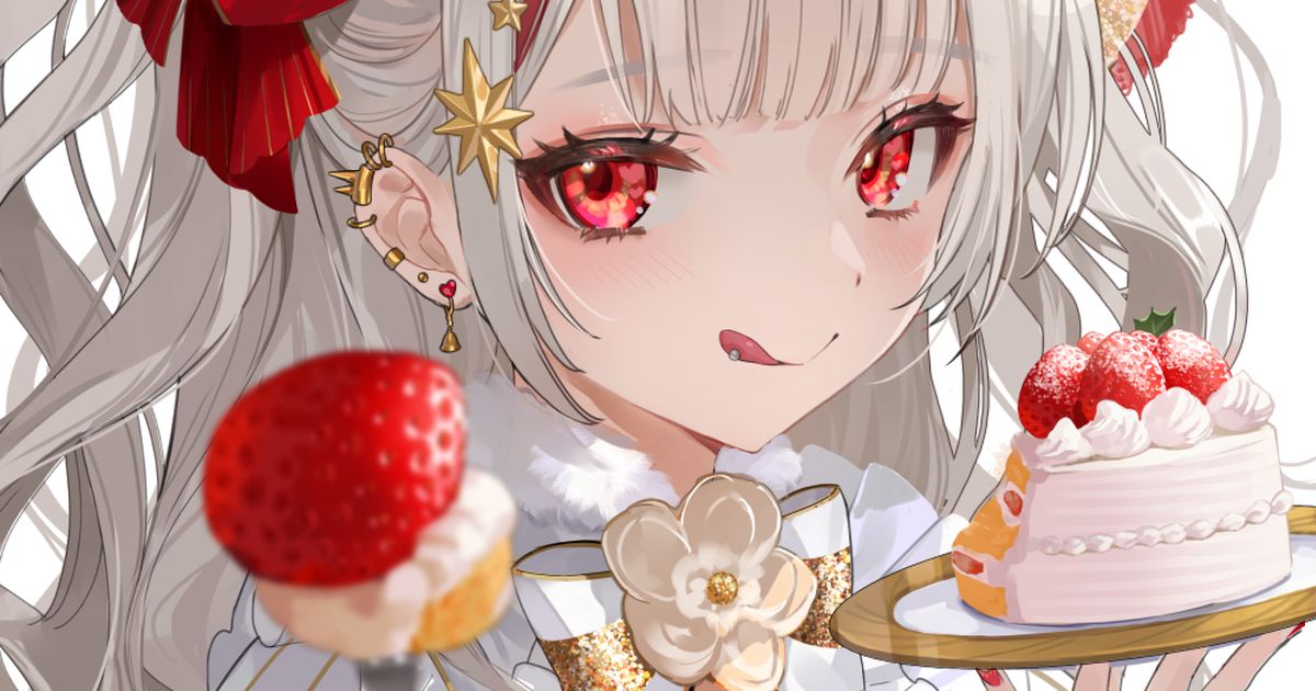 甘甜美味♡ - 甜点女子插画特辑 -