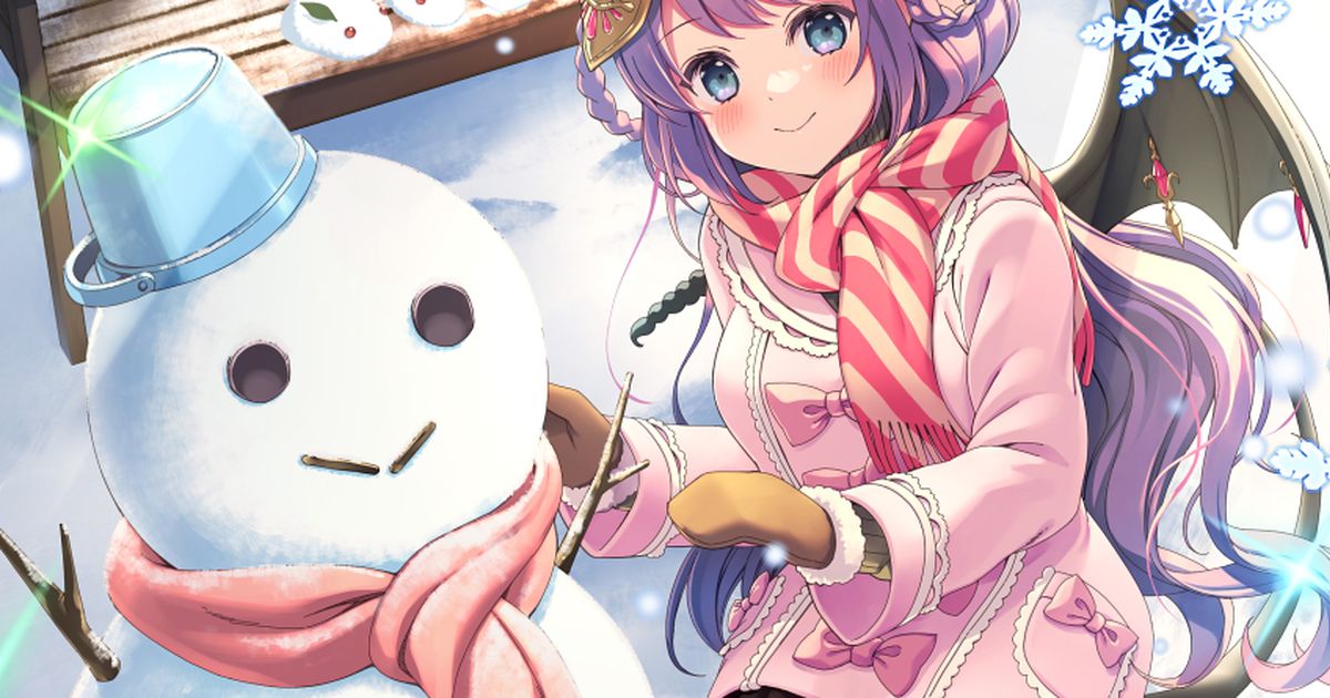  雪人插画特辑 