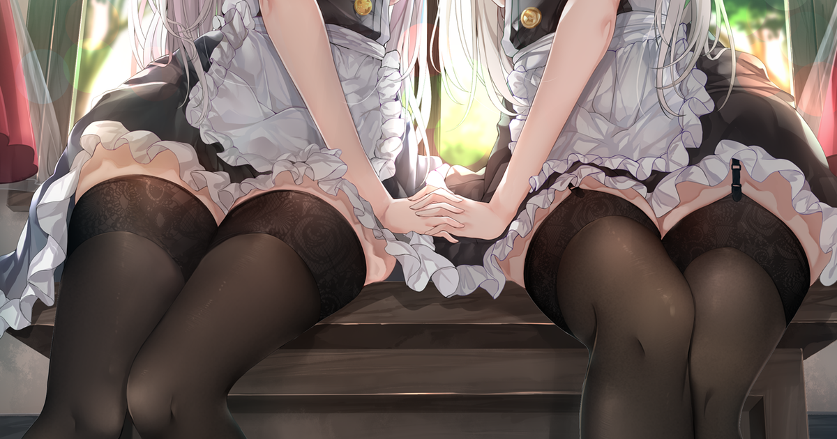  过膝袜插画特辑 