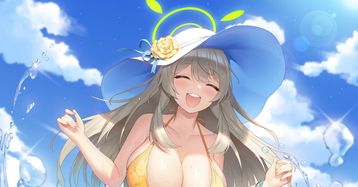  遮阳帽插画特辑 