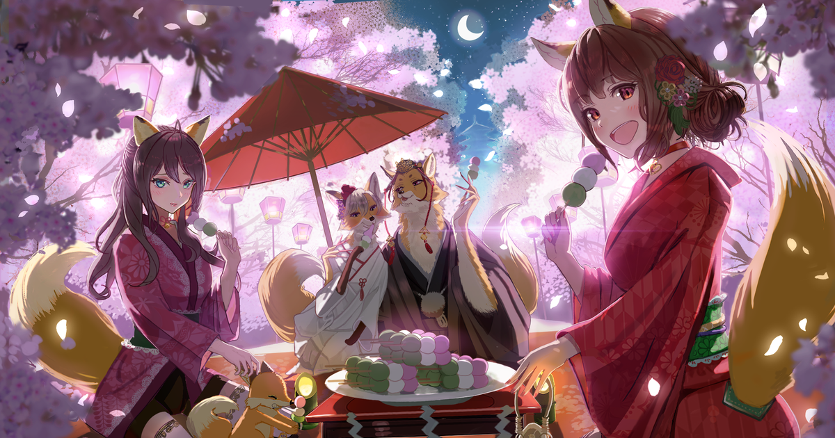  赏花插画特辑 