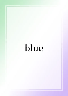 blue