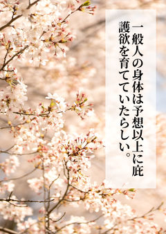 一般人の身体は予想以上に庇護欲を育てていたらしい。