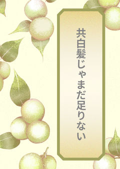 共白髪じゃまだ足りない