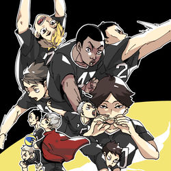 This is a pixiv picture whose title is HQ!!ツイッタログ14.