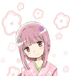 This is a pixiv picture whose title is いろはちゃん(晴れ着姿).