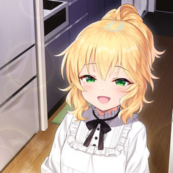 This is a pixiv picture whose title is おたがい、がんばりましたものね.