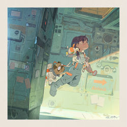 This is a pixiv picture whose title is 【ETHER AIRLINE】#1--.