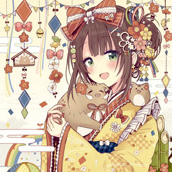 This is a pixiv picture whose title is 2019年！.