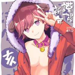 This is a pixiv picture whose title is 謹賀新年.