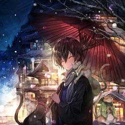 This is a pixiv picture whose title is 2019.