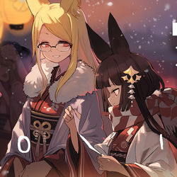 This is a pixiv picture whose title is 2019.