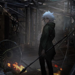 This is a pixiv picture whose title is 5番目の島.