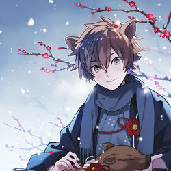 This is a pixiv picture whose title is あけましておめでとうございます.