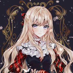 This is a pixiv picture whose title is Merry Christmas.