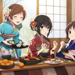 This is a pixiv picture whose title is あけおめ.