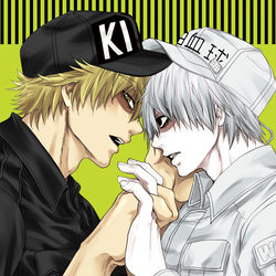 This is a pixiv picture whose title is 1/13新刊サンプル②【キラ白】.