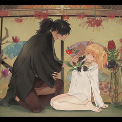 This is a pixiv picture whose title is 無題.