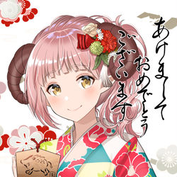 This is a pixiv picture whose title is あけましておめでとうございます！.