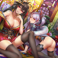 This is a pixiv picture whose title is 謹賀新年.