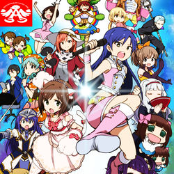 This is a pixiv picture whose title is みんーなまとめーて.