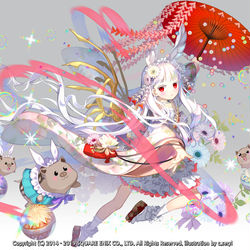 This is a pixiv picture whose title is 【仕事絵】新春型ウアサハ.
