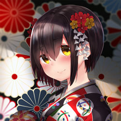 This is a pixiv picture whose title is 2019.