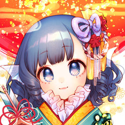 This is a pixiv picture whose title is 2019.