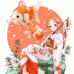 This is a pixiv picture whose title is 2019.